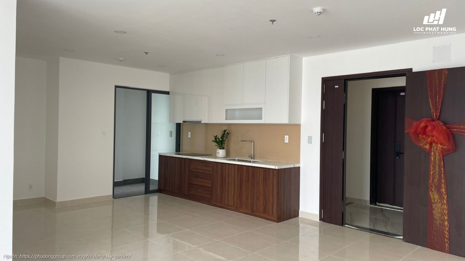 Ảnh thực tế tầng 1 căn hộ Duplex (Sky Pentstudio) dự án Phú Đông Sky Garden