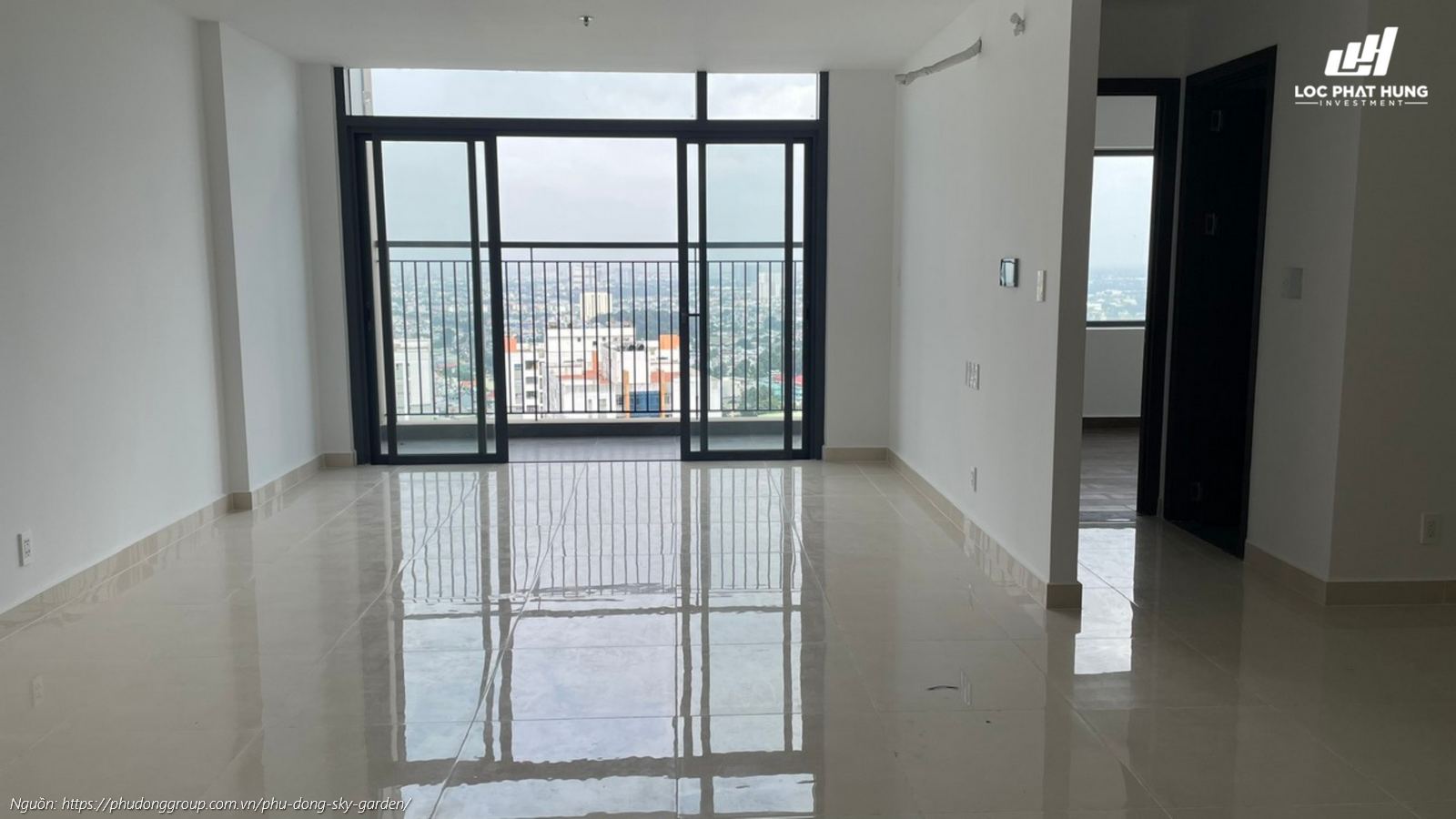 Ảnh thực tế tầng 1 căn hộ Duplex (Sky Pentstudio) dự án Phú Đông Sky Garden