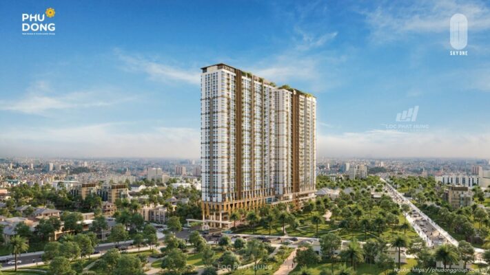 Căn Hộ Chung Cư Phú Đông Sky One Dĩ An - Phối Cảnh