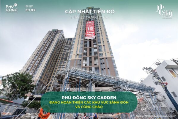 Tiến độ Phú Đông Sky Garden tuần 01 tháng 07 năm 2024