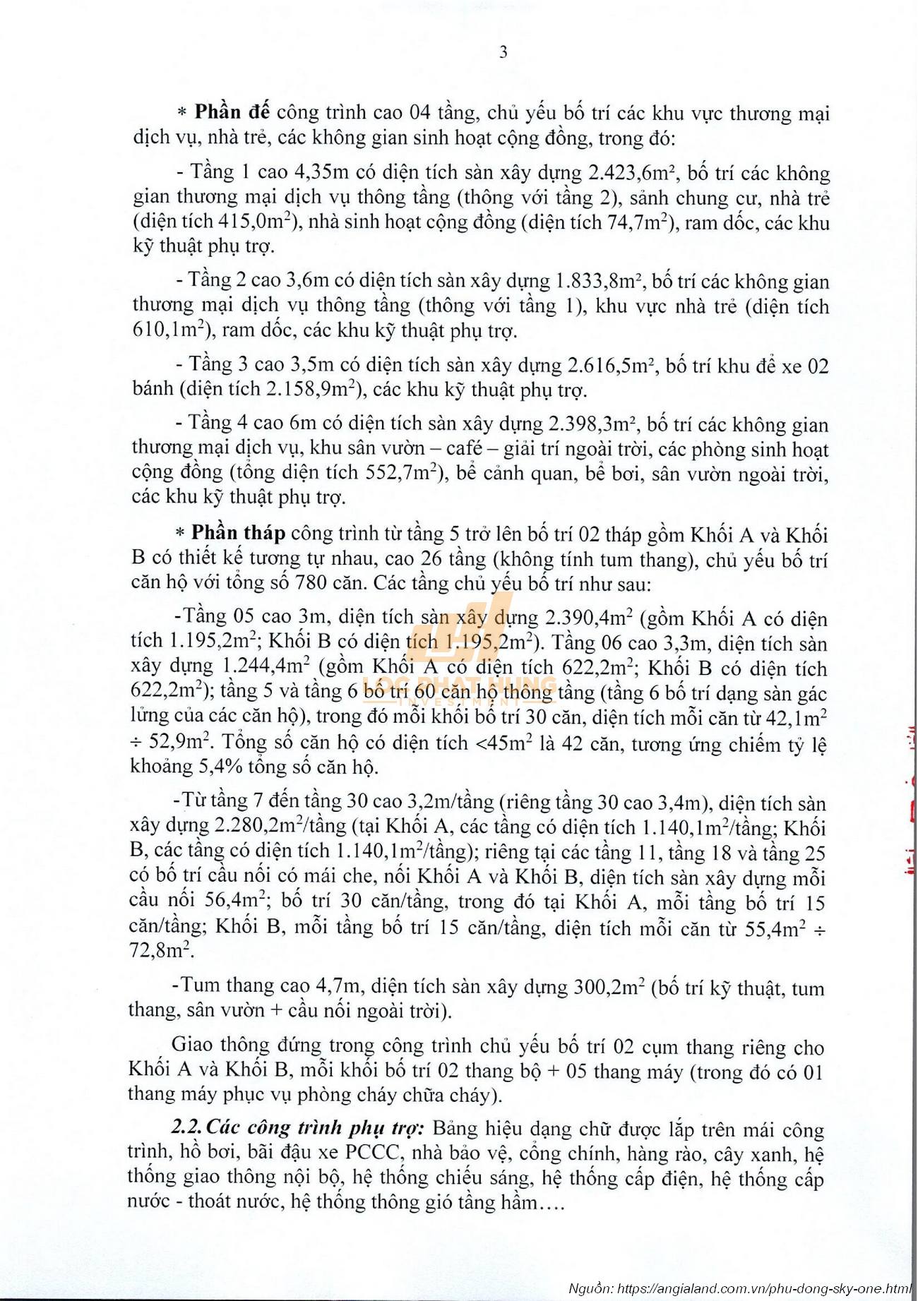 Giấy phép xây dựng dự án Phú Đông Sky One