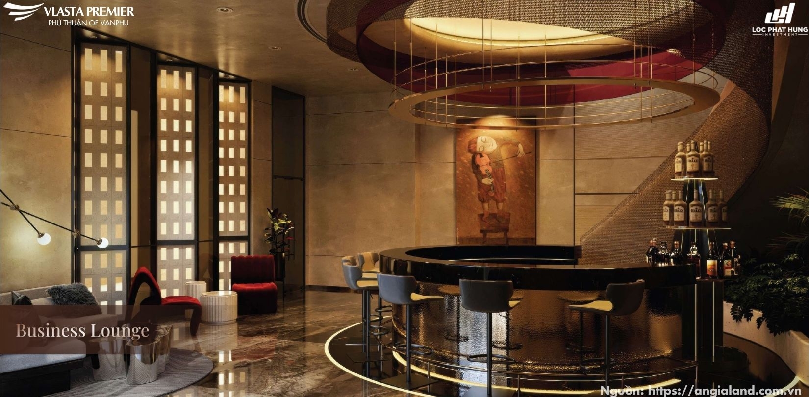 Business Lounge Sang Trọng Vlasta Premier