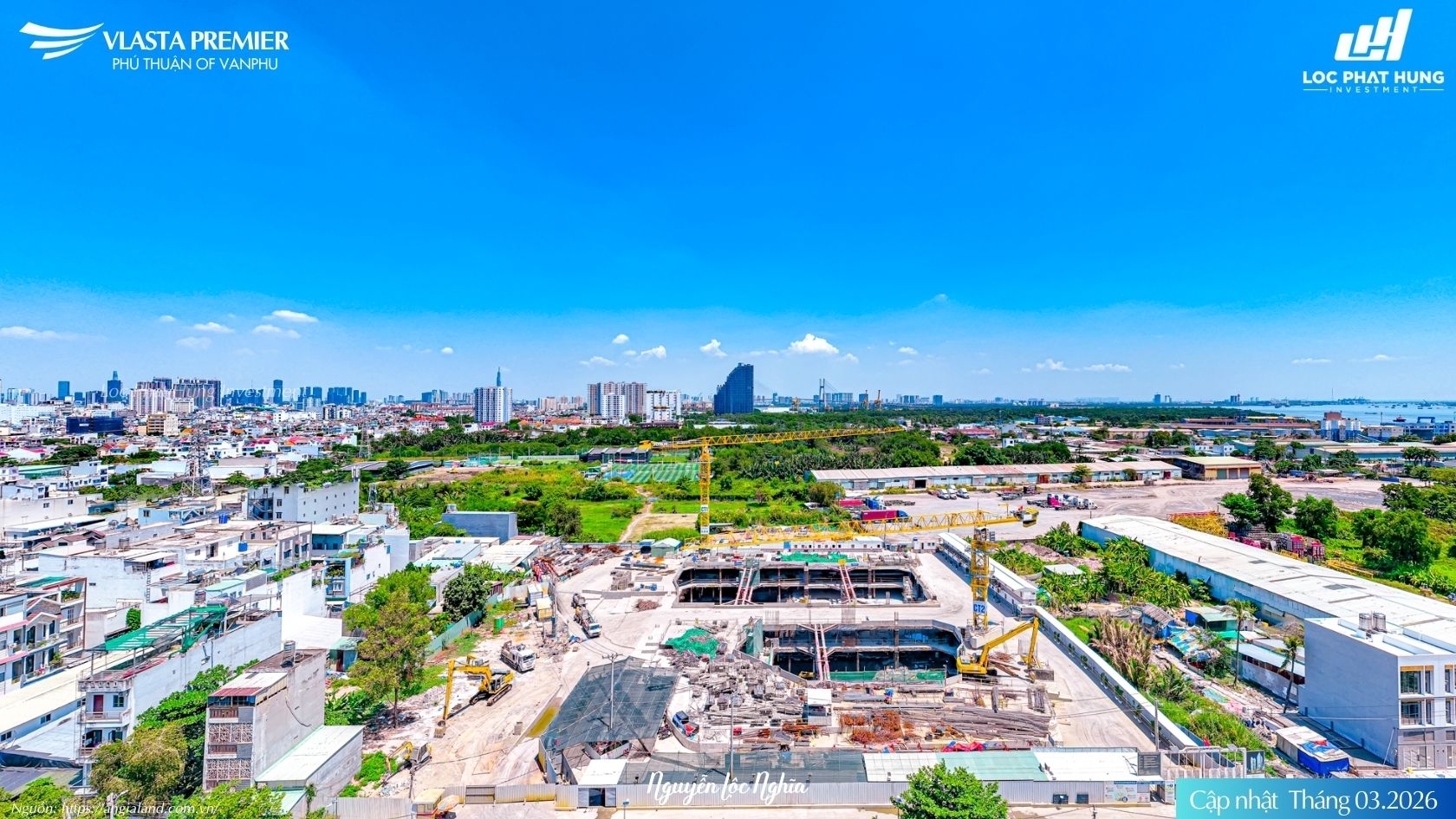 Tiến độ Vlasta Premier Tháng 03/2026 Đang Thi Công Hầm 2