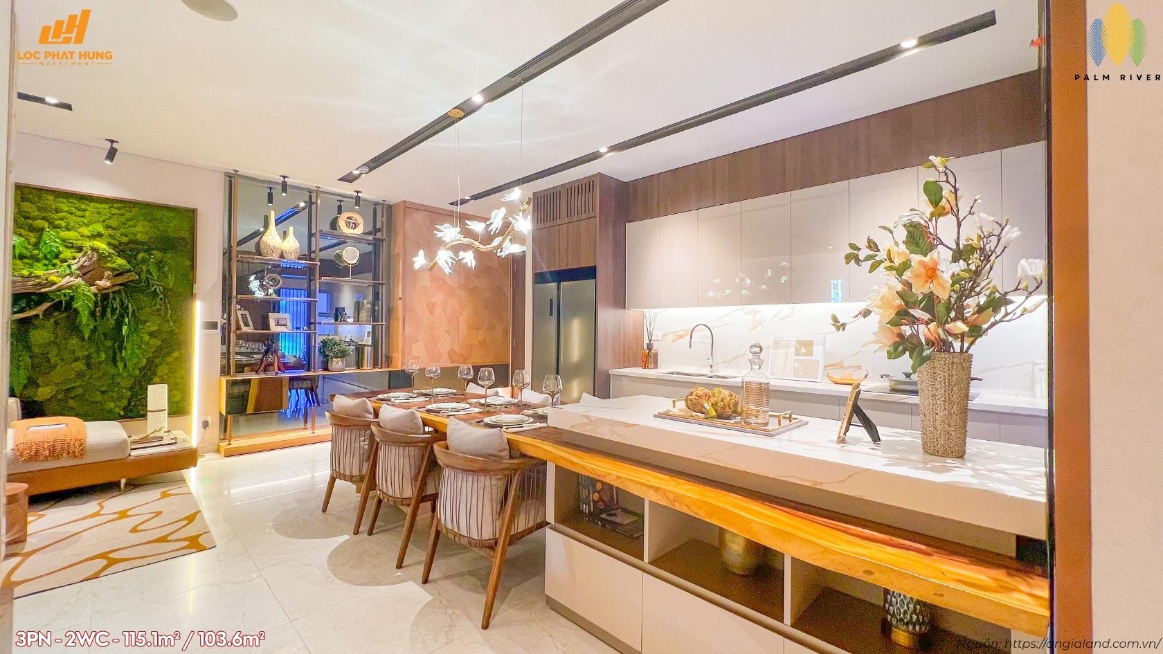 Hình ảnh thực tế căn hộ mẫu 3 phòng ngủ dự án Palm River Quận 2 - Nội thất sang trọng.Hình ảnh thực tế căn hộ mẫu 3 phòng ngủ dự án Palm River Quận 2 - Nội thất sang trọng.