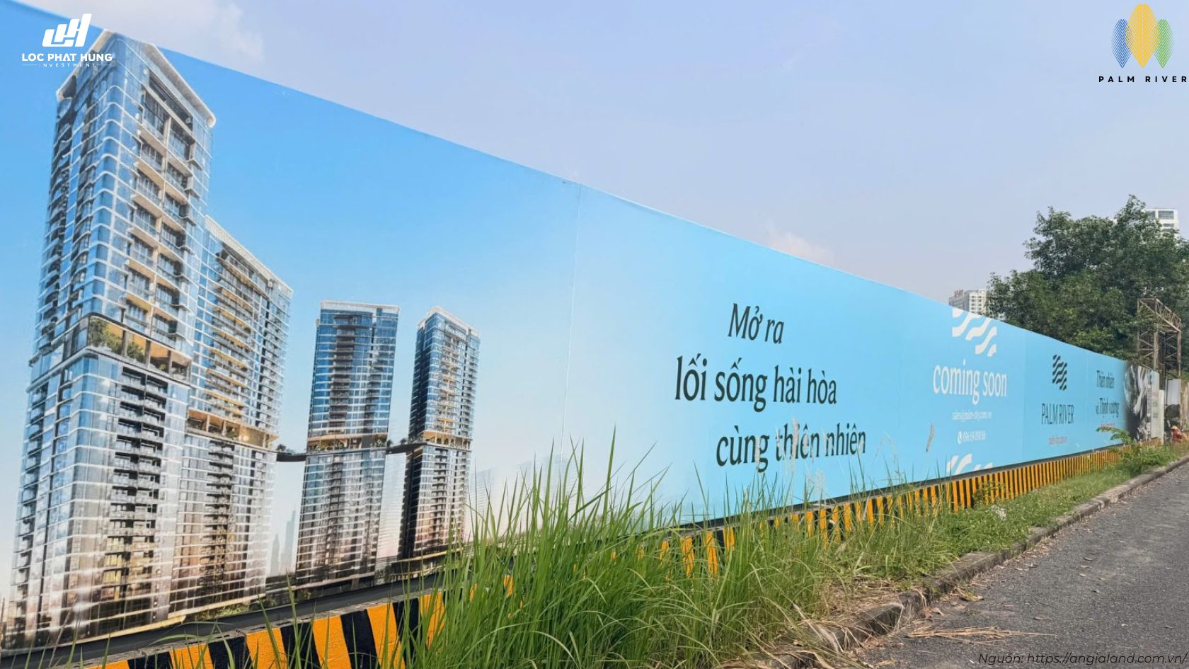 Cập nhật tiến độ xây dựng thực tế dự án Palm River Quận 2 mới nhất tháng 02/2026. Hình ảnh thực tế từ công trường dự án Palm River.