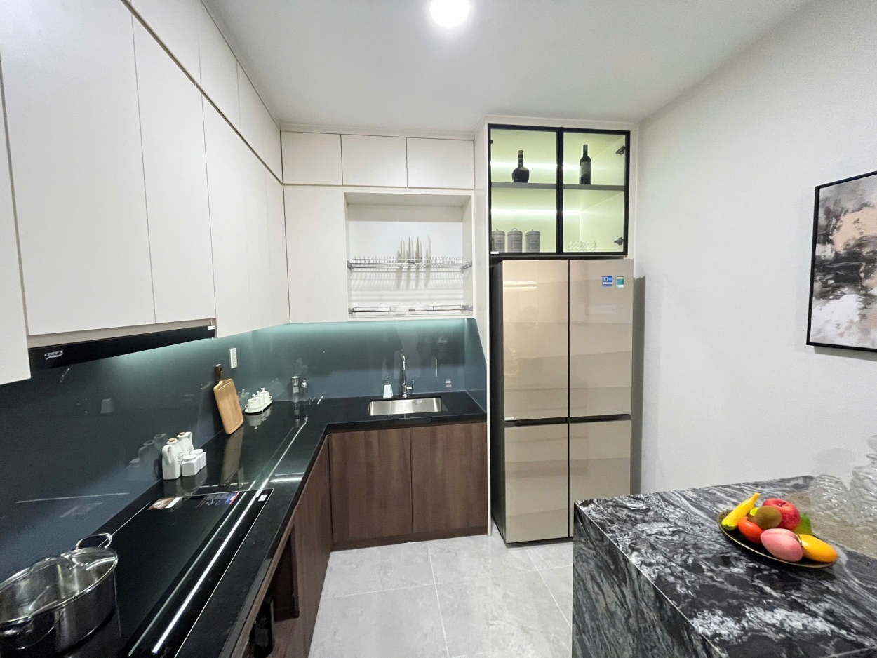 Không gian thiết kế nội thất phòng khách hiện đại tại nhà mẫu Bcons NewSky Không gian thiết kế nội thất phòng khách hiện đại tại nhà mẫu Bcons NewSky