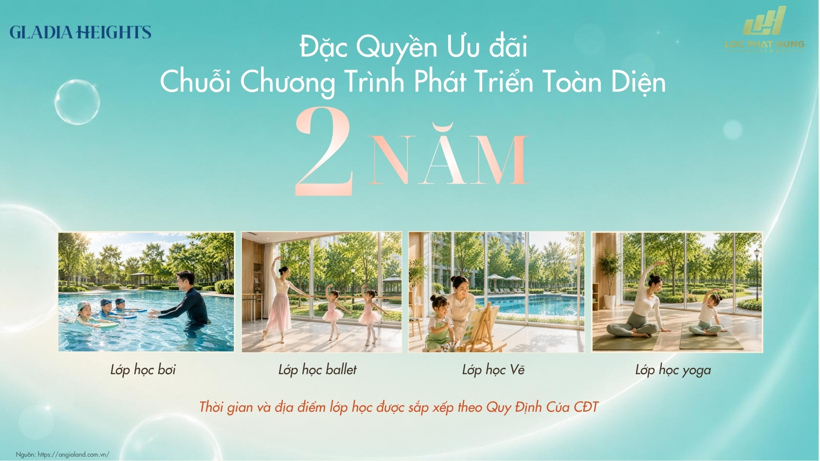 Lịch Thanh Toán Mua Căn Hộ Chung Cư Gladia Heights Phường Bình Trưng 