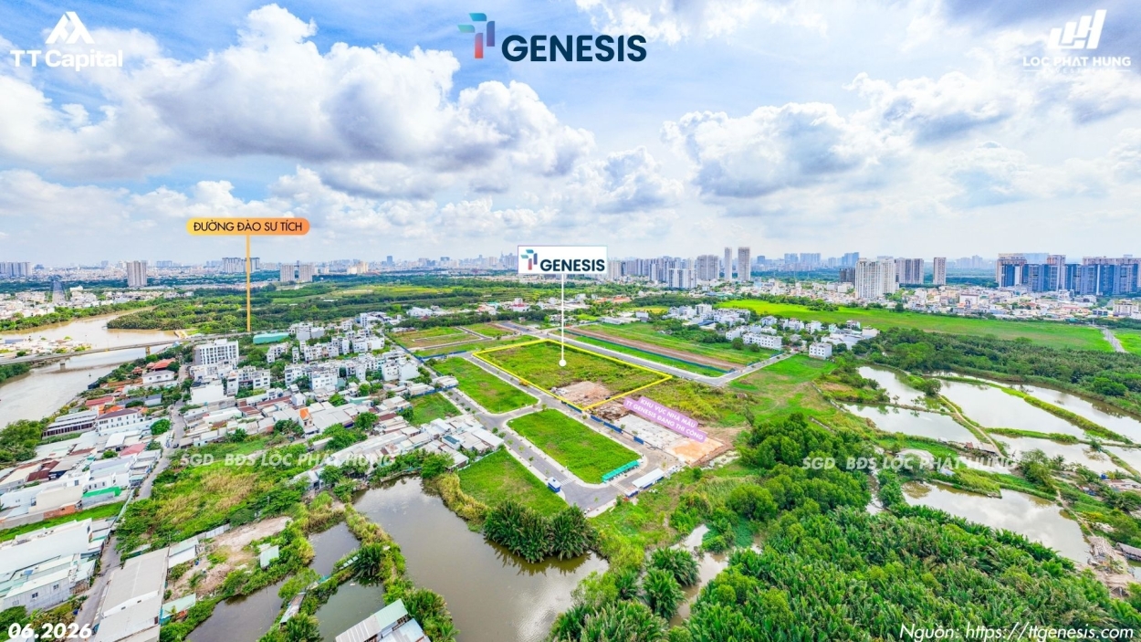 Tiến độ xây dựng TT Genesis tháng 06.2026